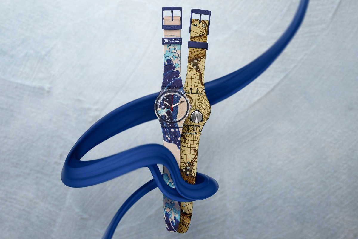 Swatch The Great Wave by Hokusai & Astrolable watch