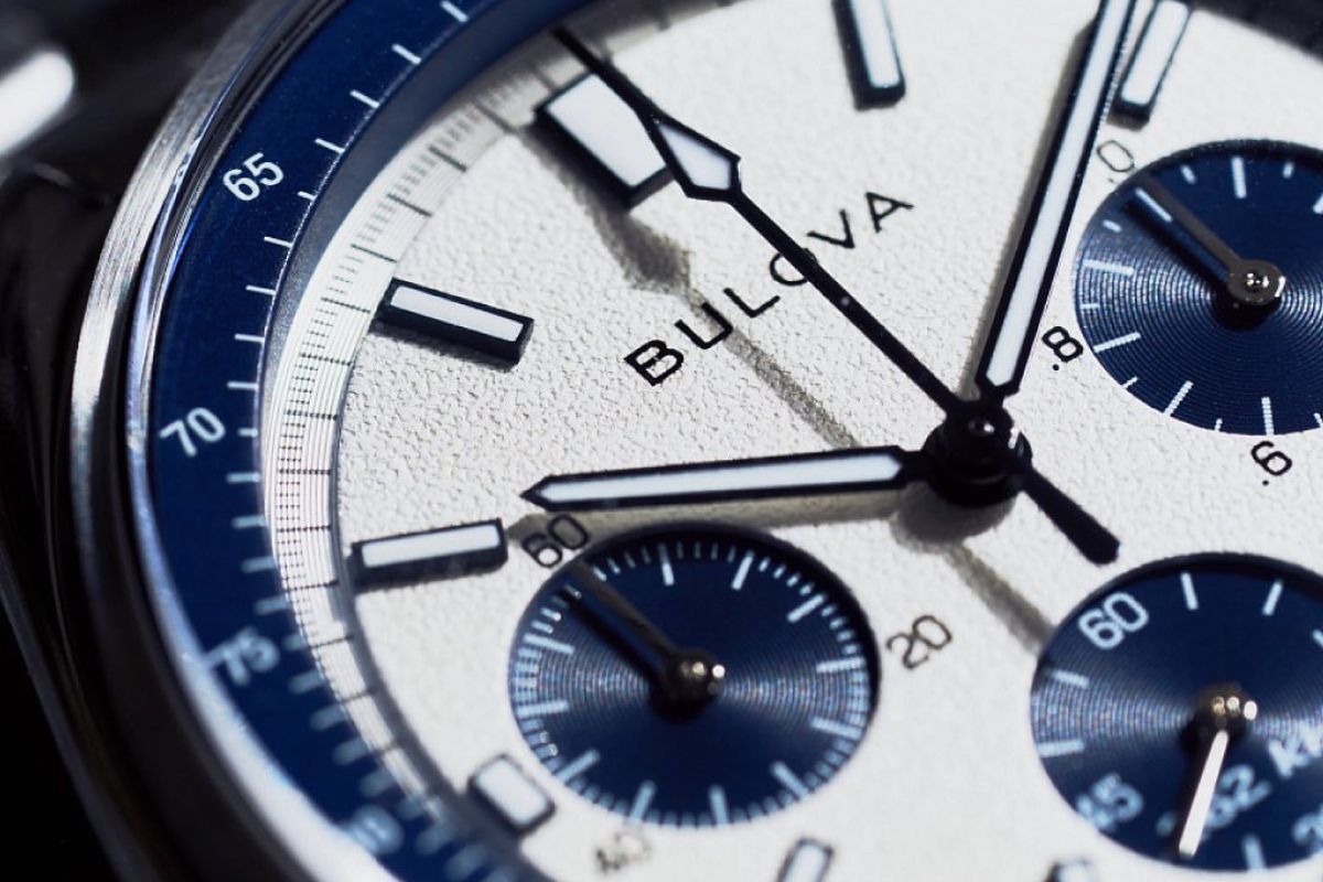 dial of bulova lunar chronograph