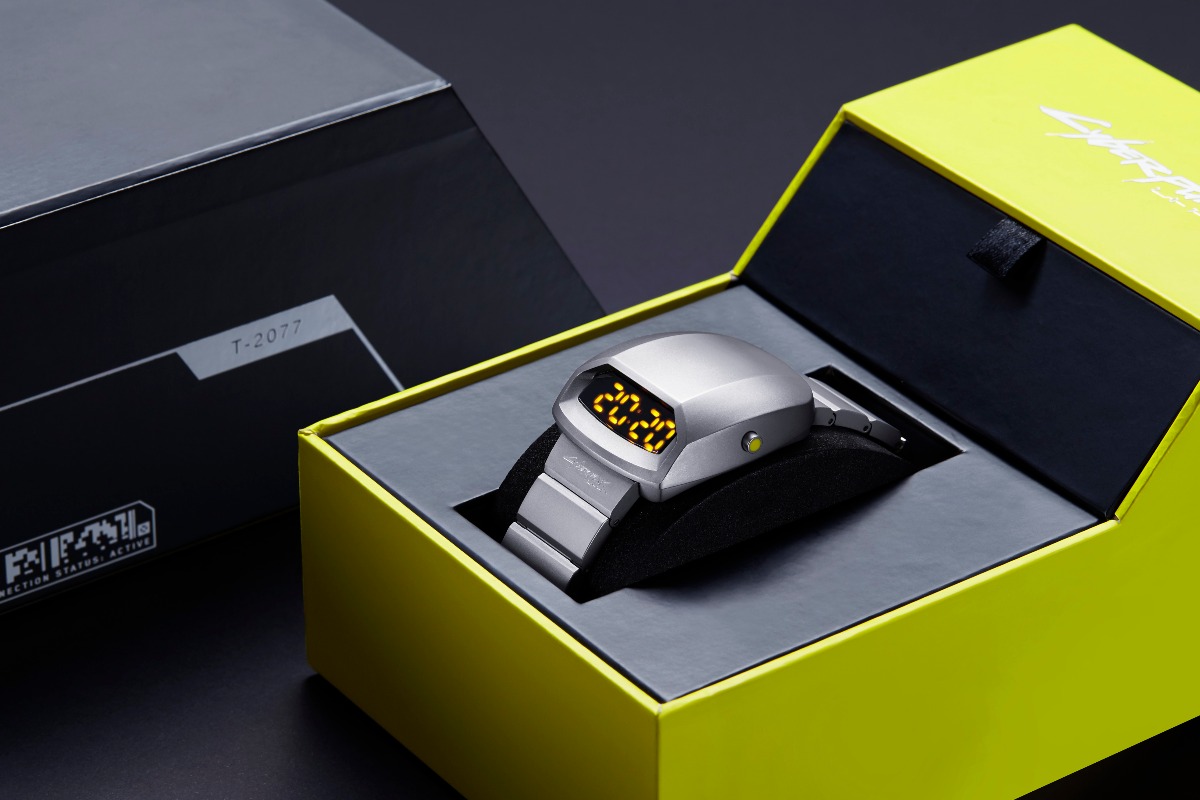 Collector's box from the limited edition Cyberpunk Blade watch