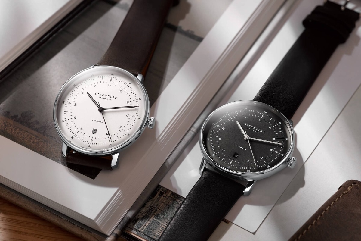 Two Sternglas watches from the Hamburg collection
