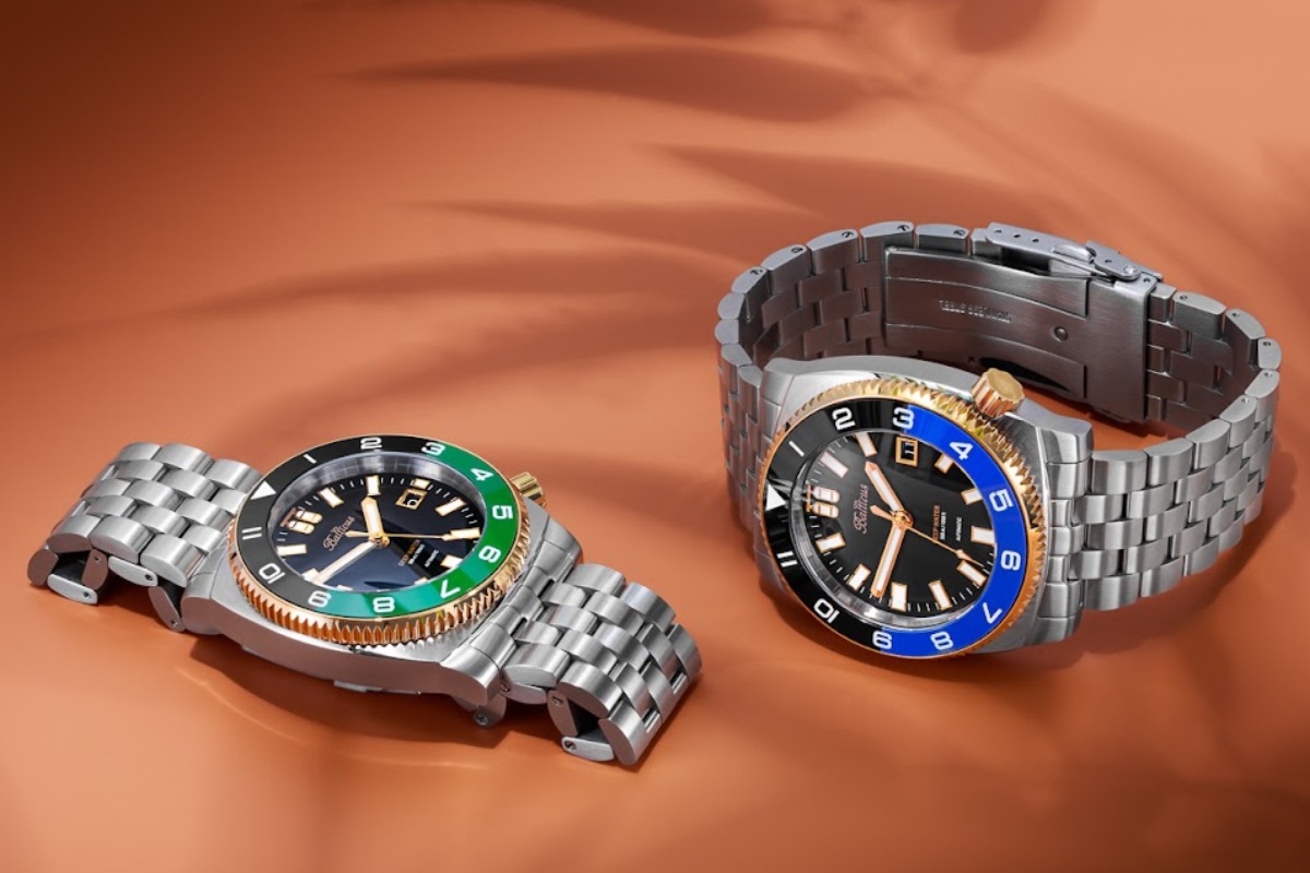 Men's watch Balticus Deep Water Black-Blue Bicolor SET Limited Edition