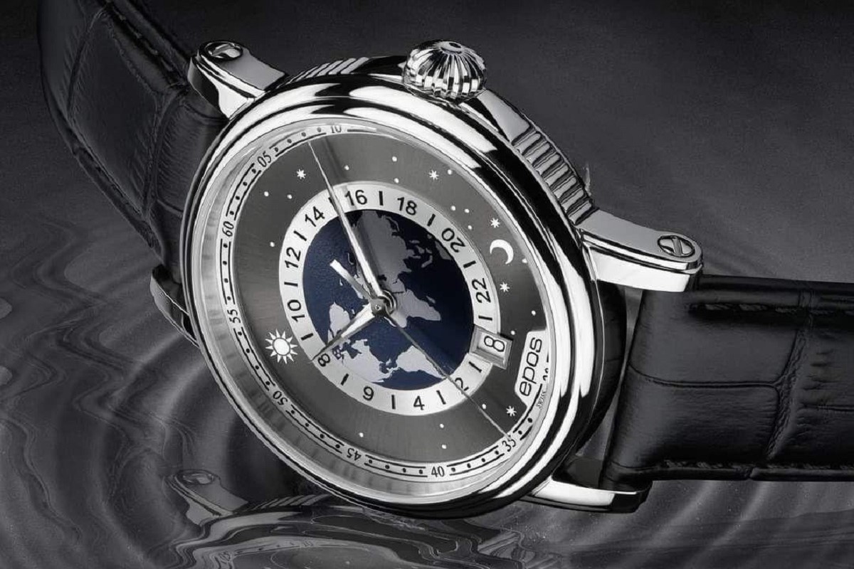 Men's epic Ouvre D'Art watch with moon phases