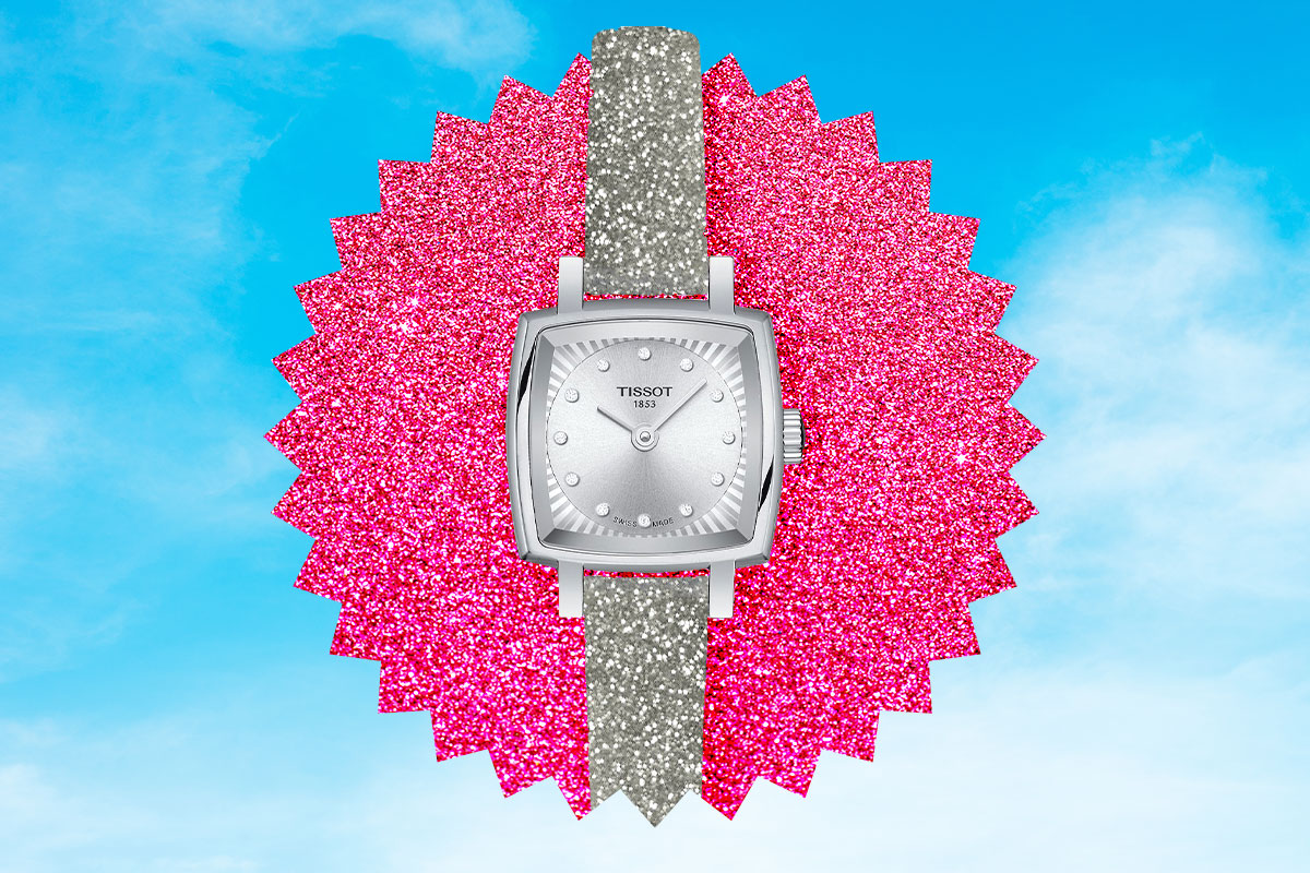 Tissot Lovely Square Festive KIT Diamonds T058.109.17.036.02 women's watch