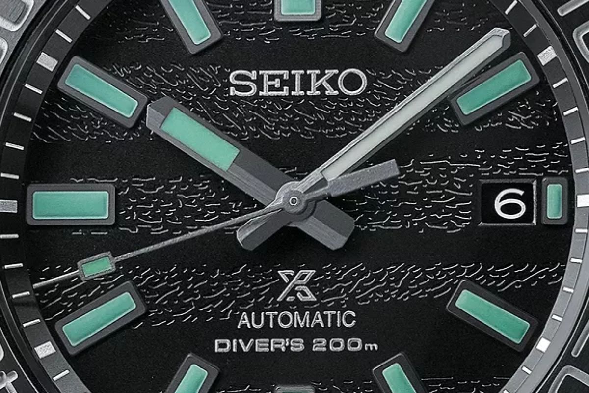 Seiko Prospex 1965 Divers Black Series Limited Edition SLA067J1 dial