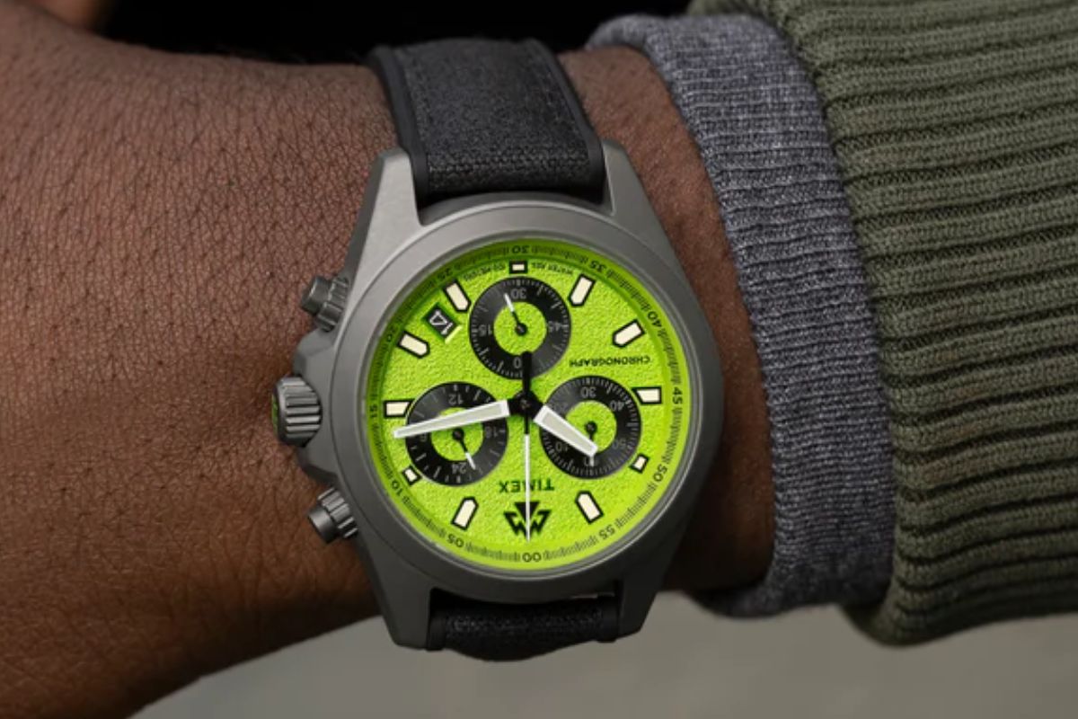 Timex Expedition North Field Chrono green dial