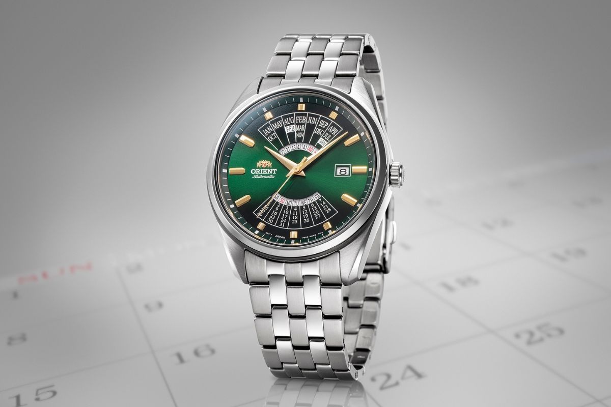 Date feature of Orient Multi-Year Calendar watch