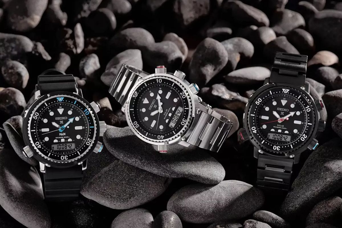 depth gauge in Seiko Prospex watches