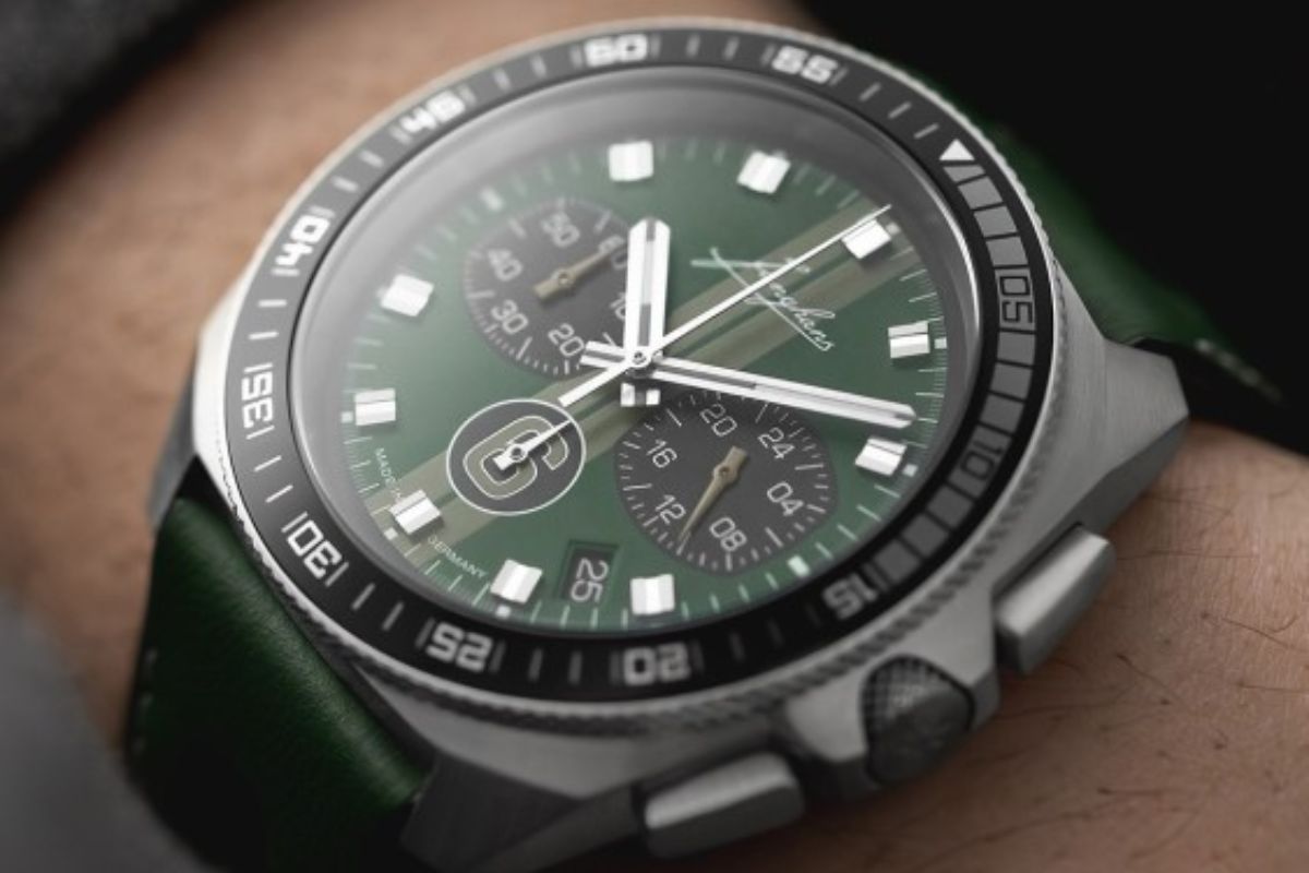 Junghans 1972 Chronoscope Sports Limited Edition 2024 green