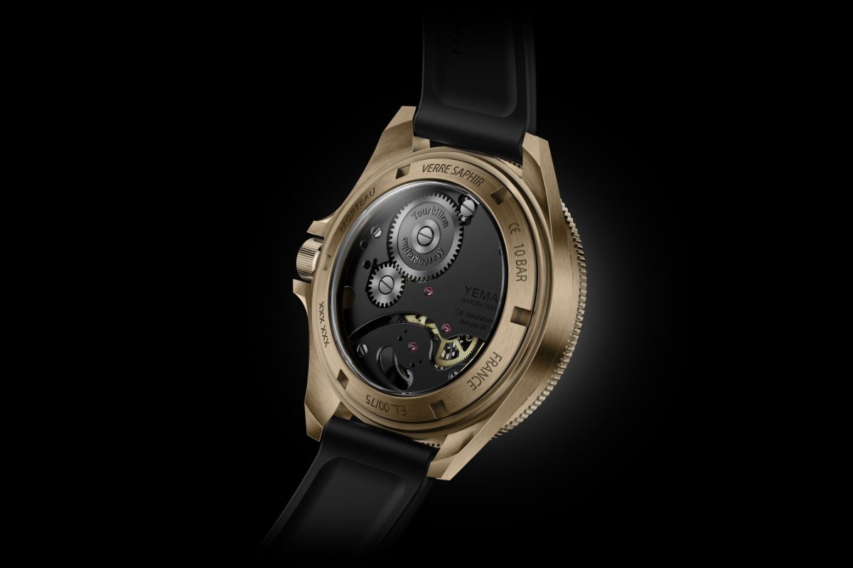 Yema Yachtygraf Tourbillon lid