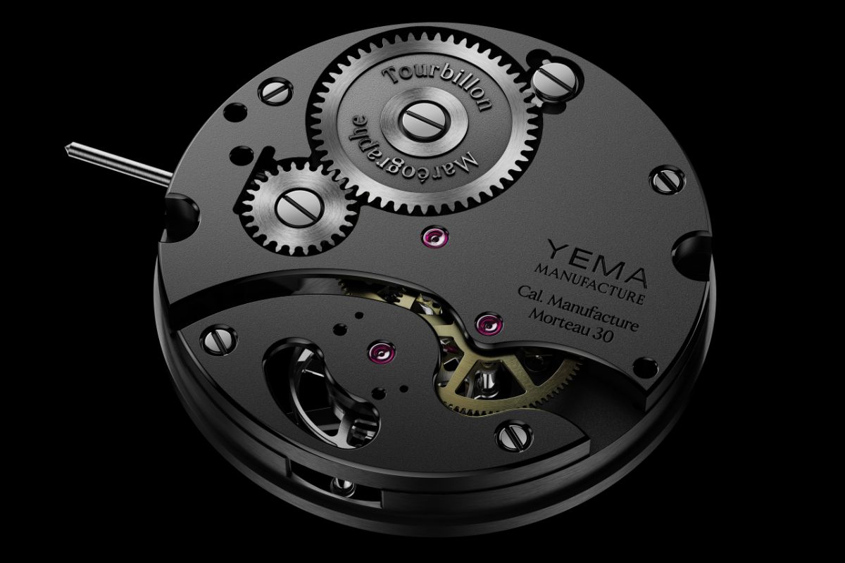 Yema Yachtygraf Tourbillon mechanism