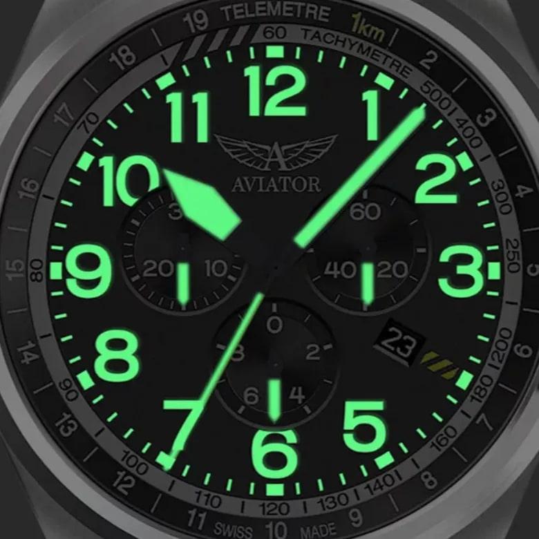 Zegarek Aviator V.2.25.0.169.5 - Super-LumiNova® - Super-LumiNova