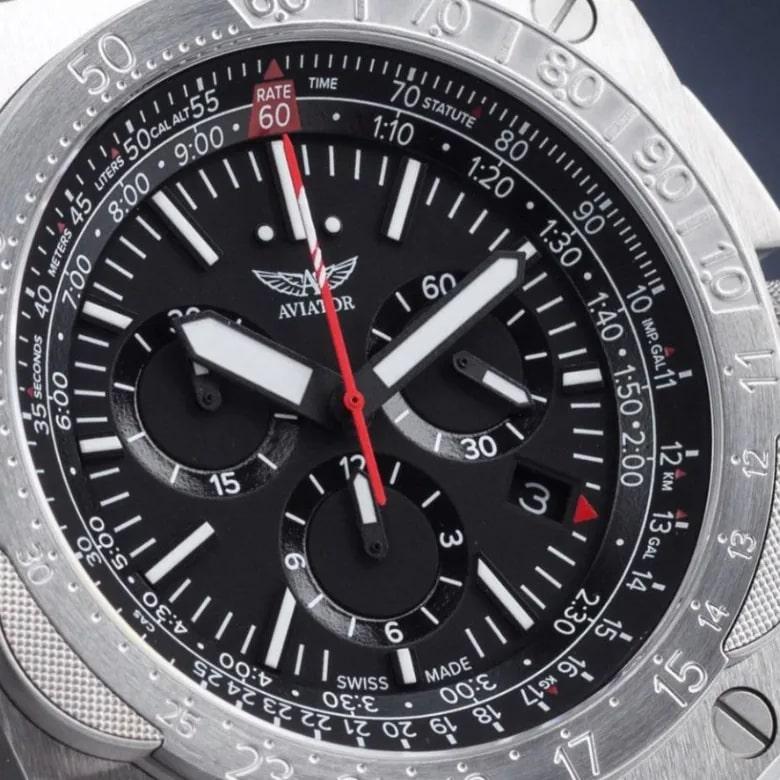 Aviator watch M.2.30.0.219.6 - Sapphire glass