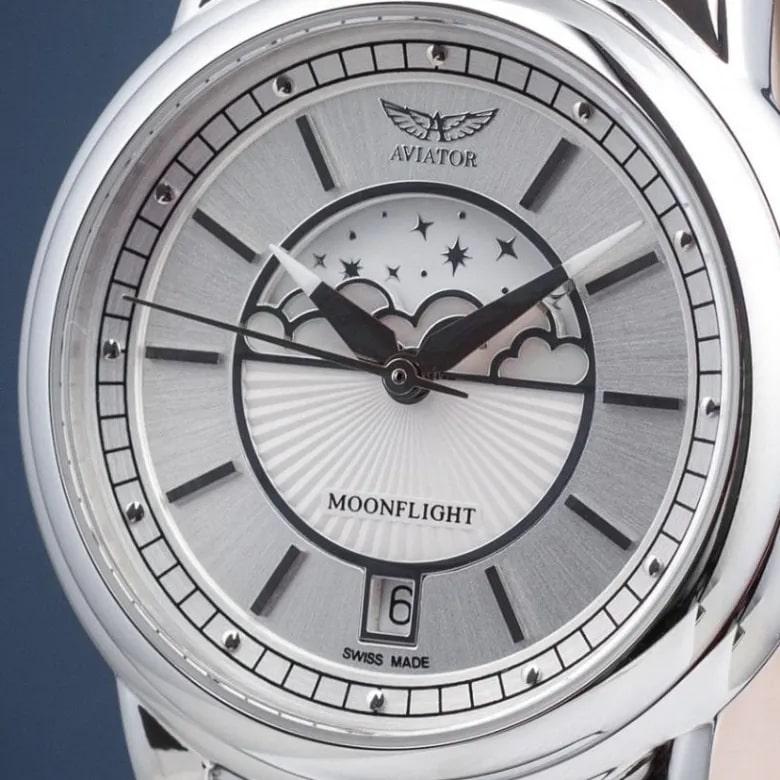 Aviator watch V.1.33.0.250.4 - Sapphire glass