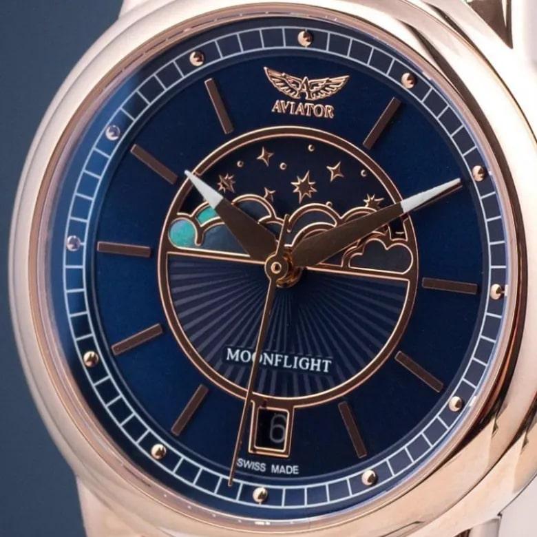 Aviator watch V.1.33.2.256.4 - Sapphire glass
