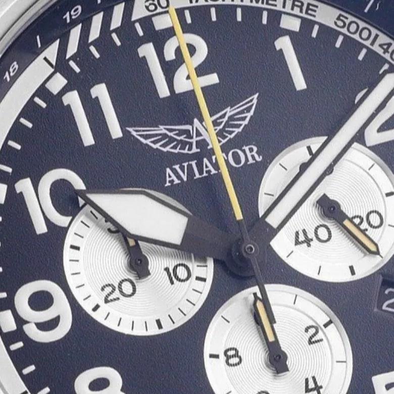 Aviator watch V.2.25.0.169.4 - Sapphire glass
