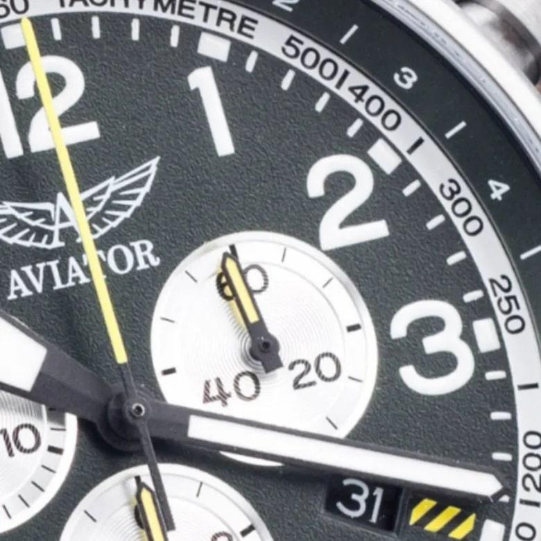 Aviator watch V.1.22.5.188.4 - Sapphire glass