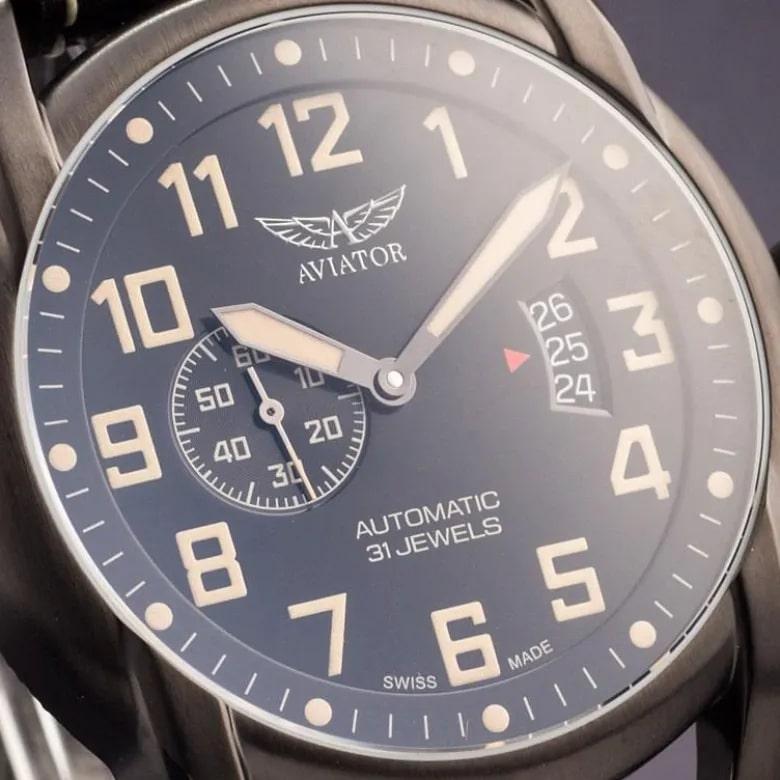 Aviator watch V.3.18.5.162.4 - Sapphire glass