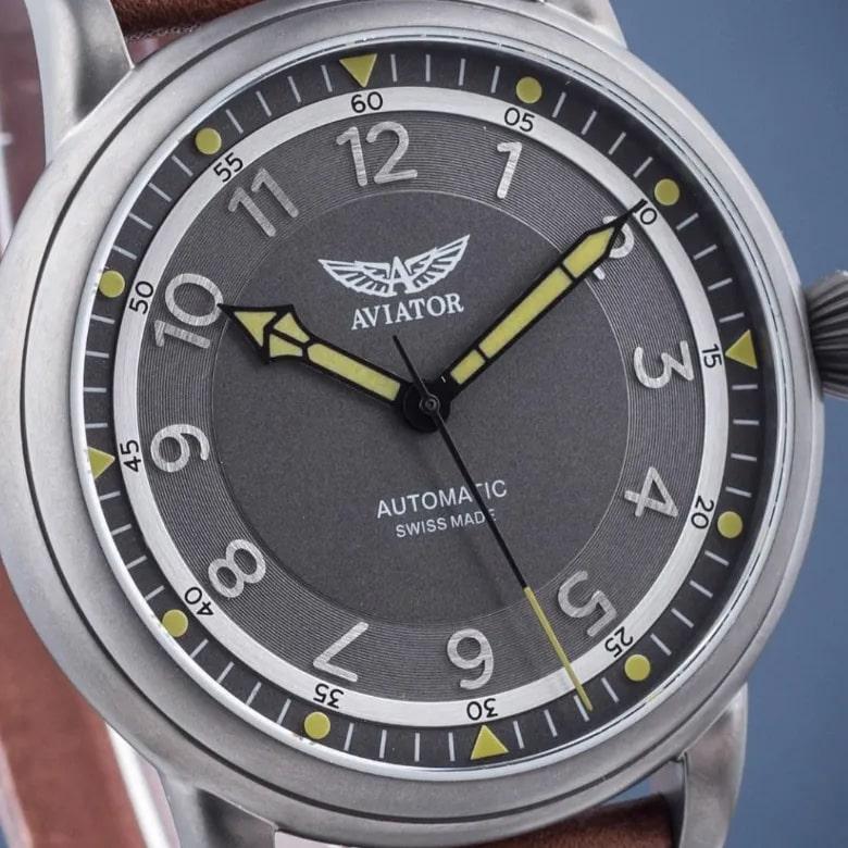 Aviator watch V.3.31.7.229.4 - Sapphire glass
