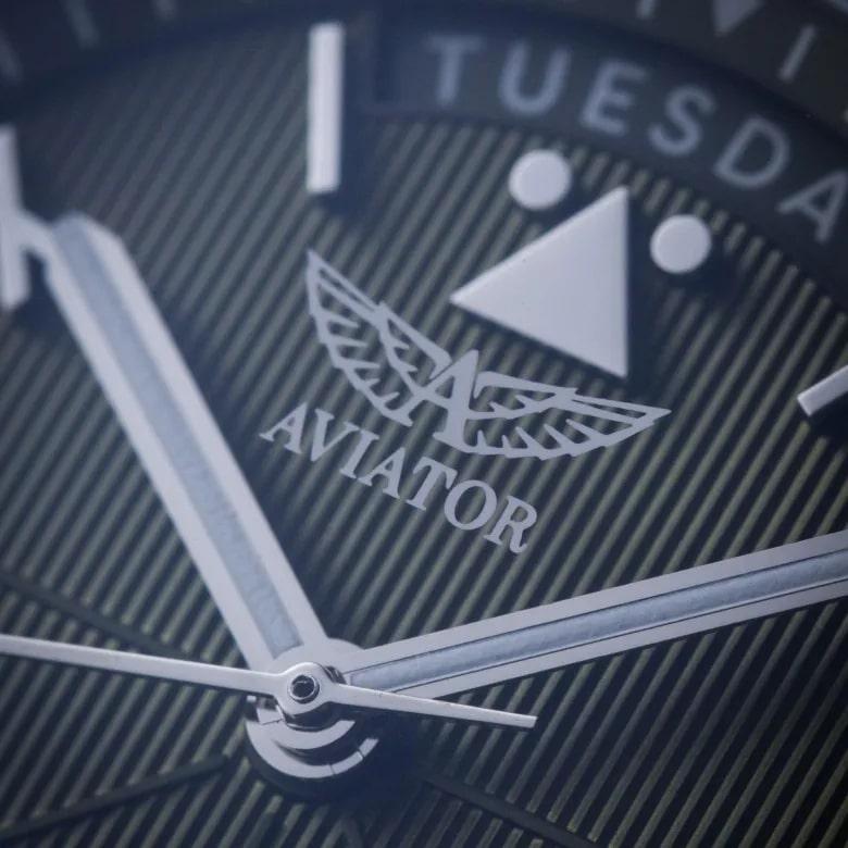 Aviator watch V.3.35.0.276.4 - Sapphire glass