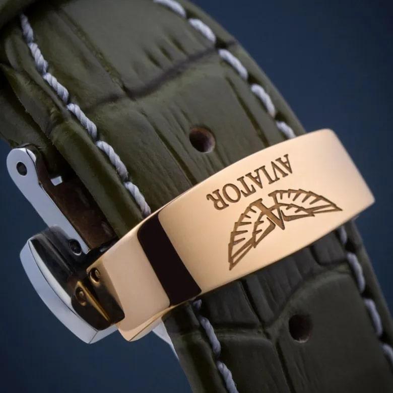 Aviator watch V.3.35.2.279.4 - Butterfly clasp