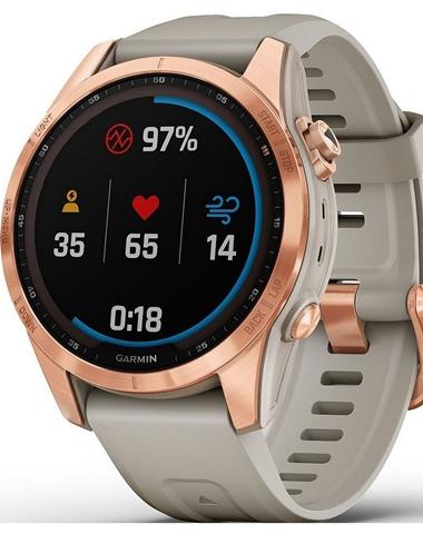 Garmin 010-02539-11 - Fenix 7S Solar Smartwatch • Watchard.com