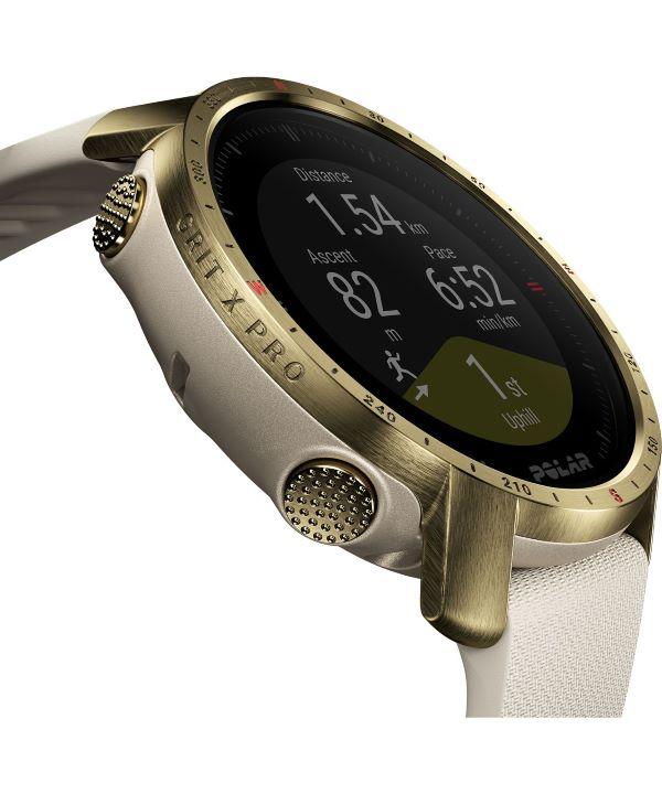 Polar Grit X Pro Champagne-Gold S/L Smartwatch