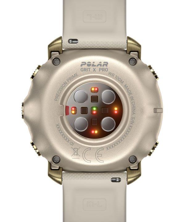 Polar Grit X Pro Champagne-Gold S/L Smartwatch 725882058719