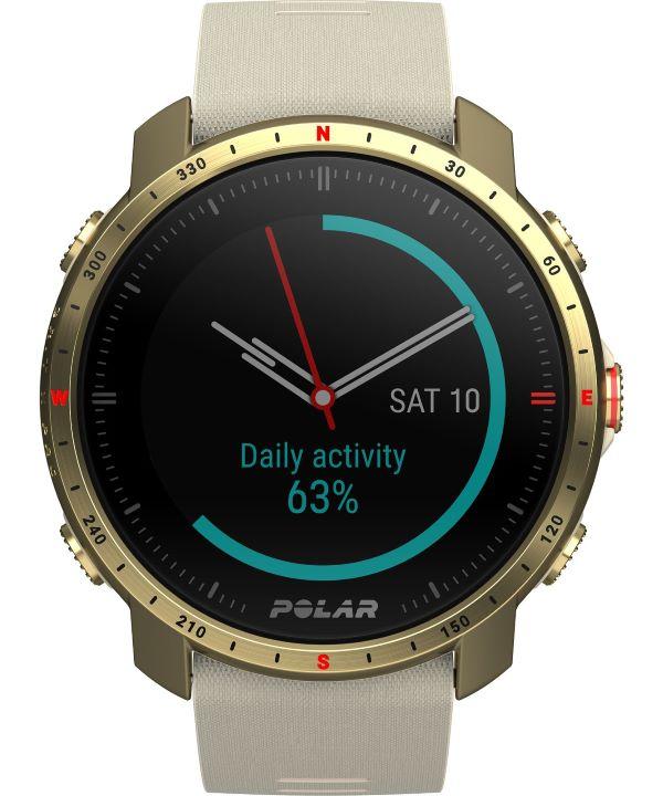 Polar Grit X Pro Champagne-Gold S/L Smartwatch