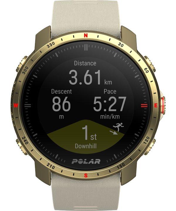 Polar Grit X Pro Champagne-Gold S/L Smartwatch