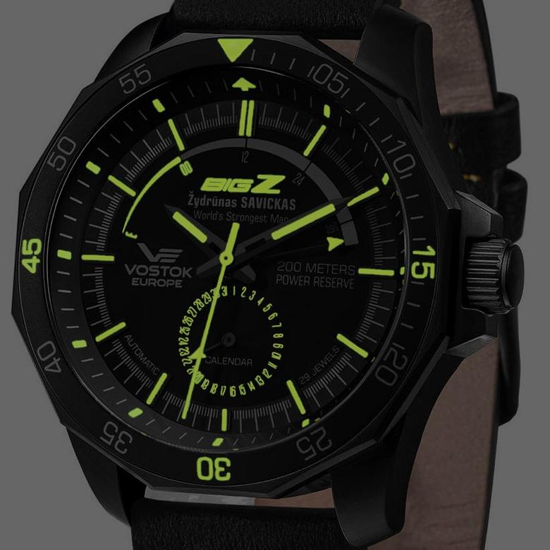Vostok Europe NE57-225C417 watch - Super-LumiNova coating