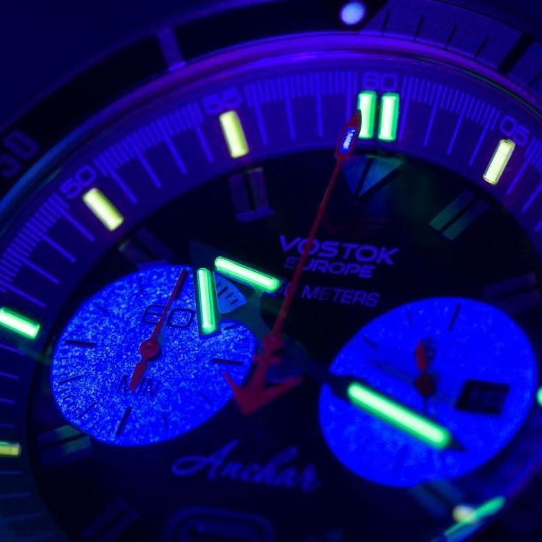 Vostok Europe 6S21-510C582 watch - Tritium backlight