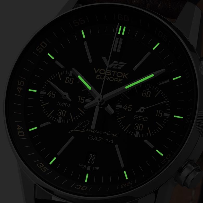 Vostok Europe NH35A-565B592 watch - Tritium backlight - H3 technology