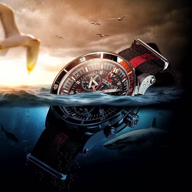 Vostok Europe 6S21-2255295 watch - Water resistant