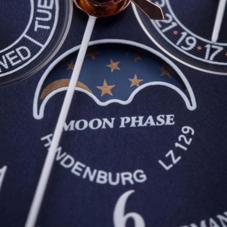 Zeppelin watch 7036-3 - Moon phase indicator