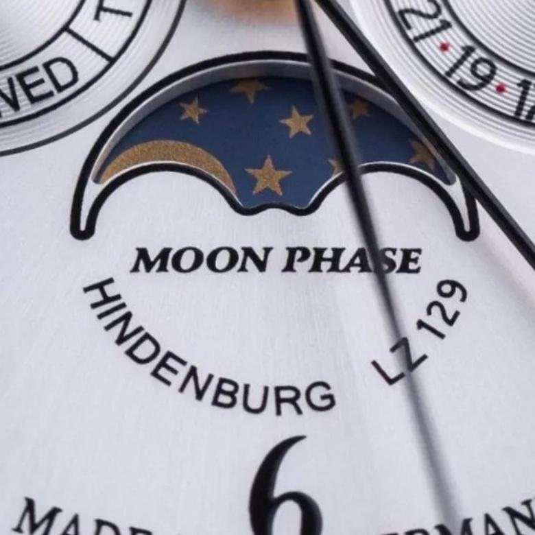 Zeppelin watch 7036M-1 - Moon phase indicator