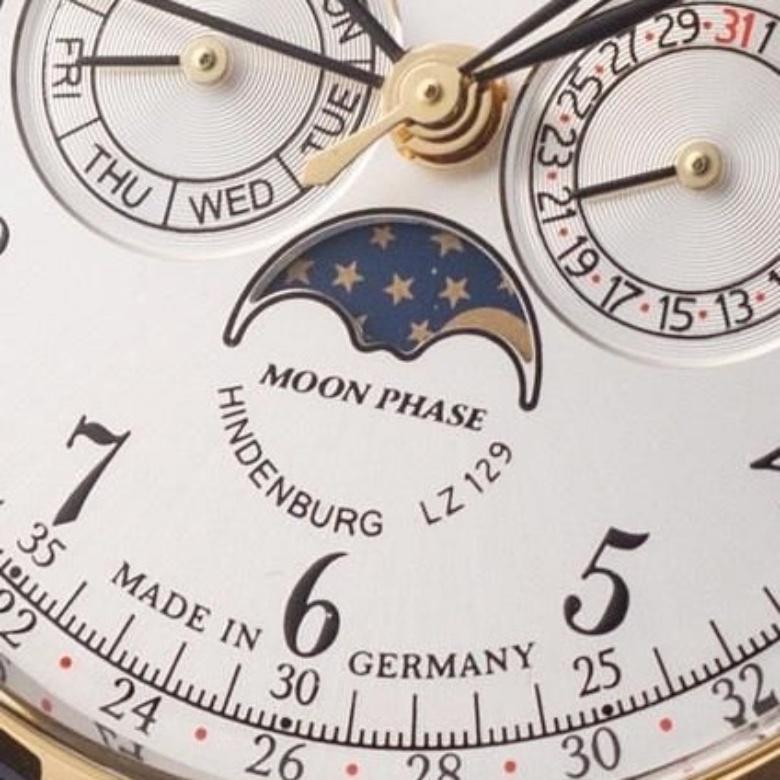 Zeppelin watch 7038-1 - Moon phase indicator