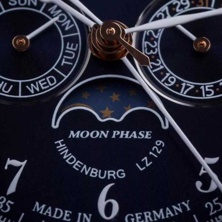 Zeppelin watch 7038-3 - Moon phase indicator
