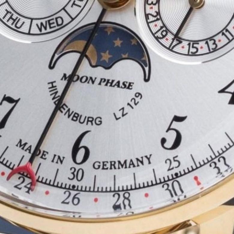 Zeppelin 7038M-1 watch - Moon phase indicator