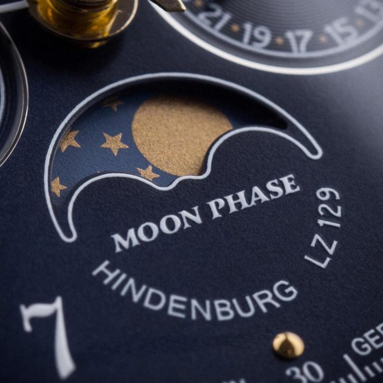 Zeppelin watch 7039M-2 - Moon phase indicator