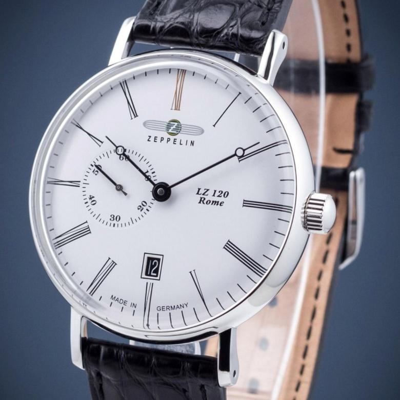 Zegarek Zeppelin 7104-1 - Tarcza