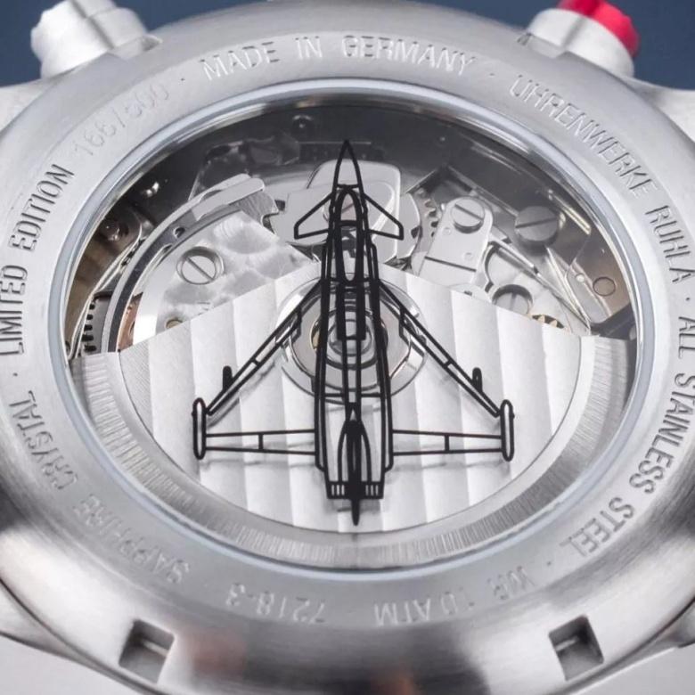 Zegarek Zeppelin 7218-3 - Transparentny dekiel