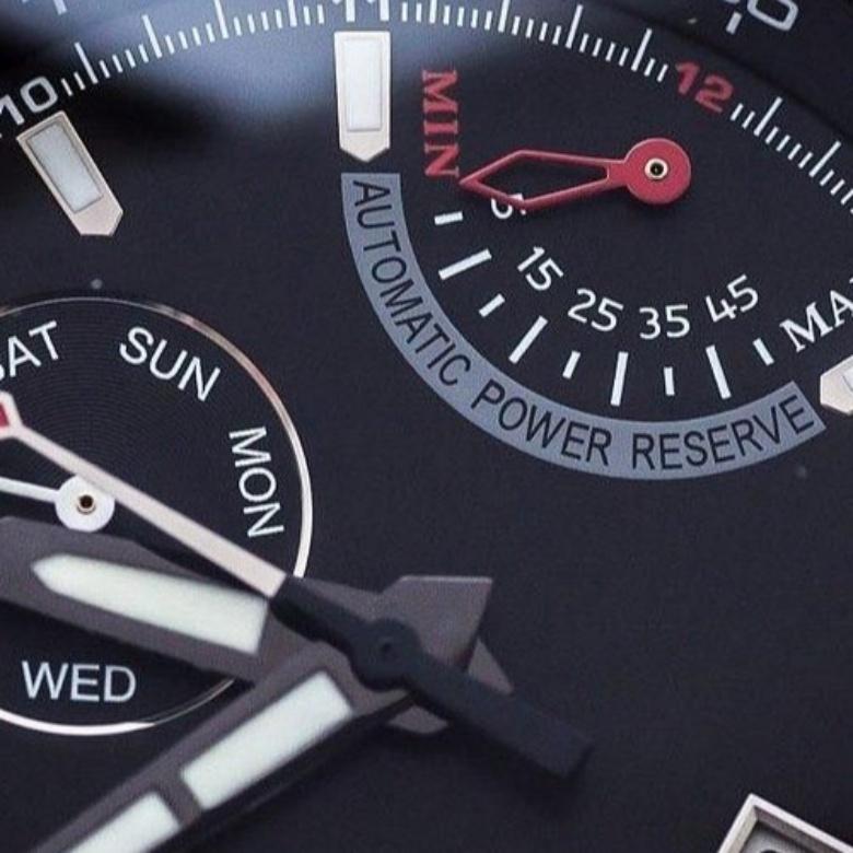 Zeppelin 7262-2 watch - Gait reserve indicator