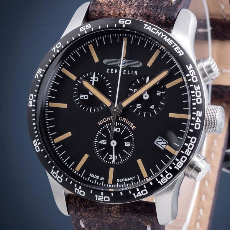 Zegarek Zeppelin 7296-2 - Tarcza