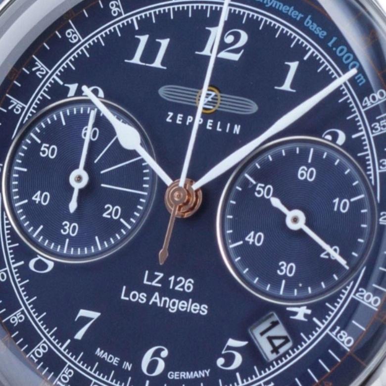 Zegarek Zeppelin 7614-3 - Chronograf