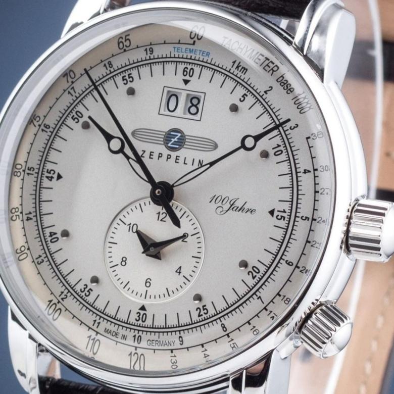 Zegarek Zeppelin 7640-1 - Tarcza