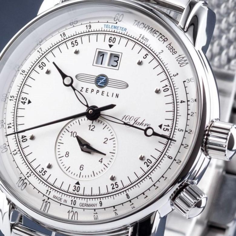 Zegarek Zeppelin 7640M-1 - Tarcza