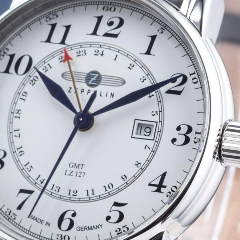 Zegarek Zeppelin 7642-1 - Tarcza