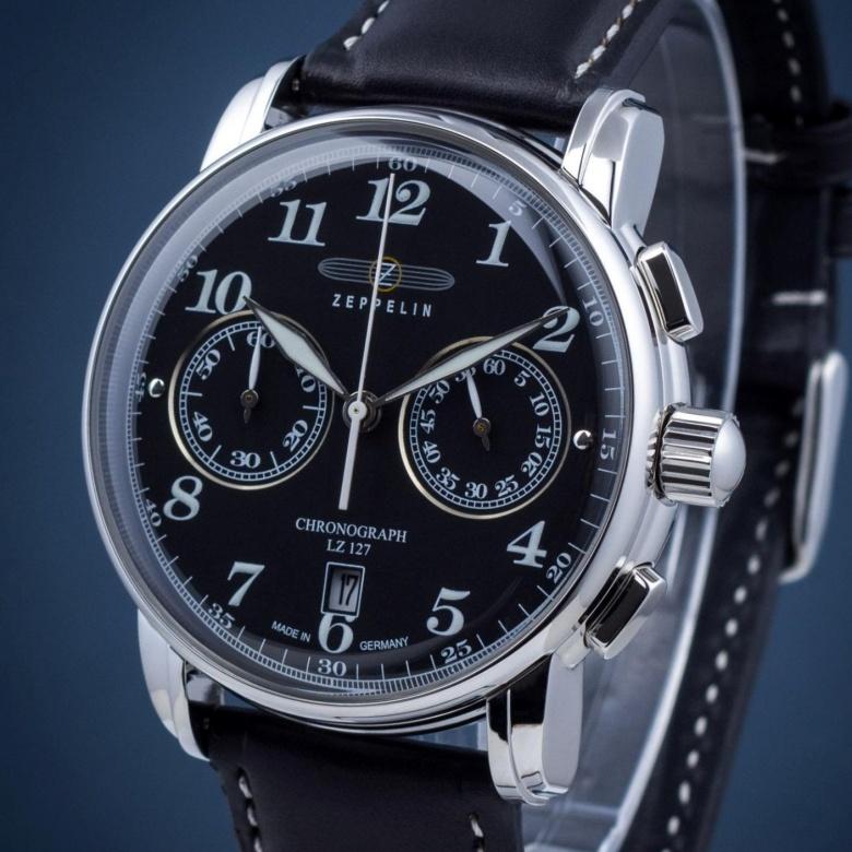 ZEPPELIN クロノグラフ Zeppelin 7678-2 - LZ127 Graf Watch • Watchard.com