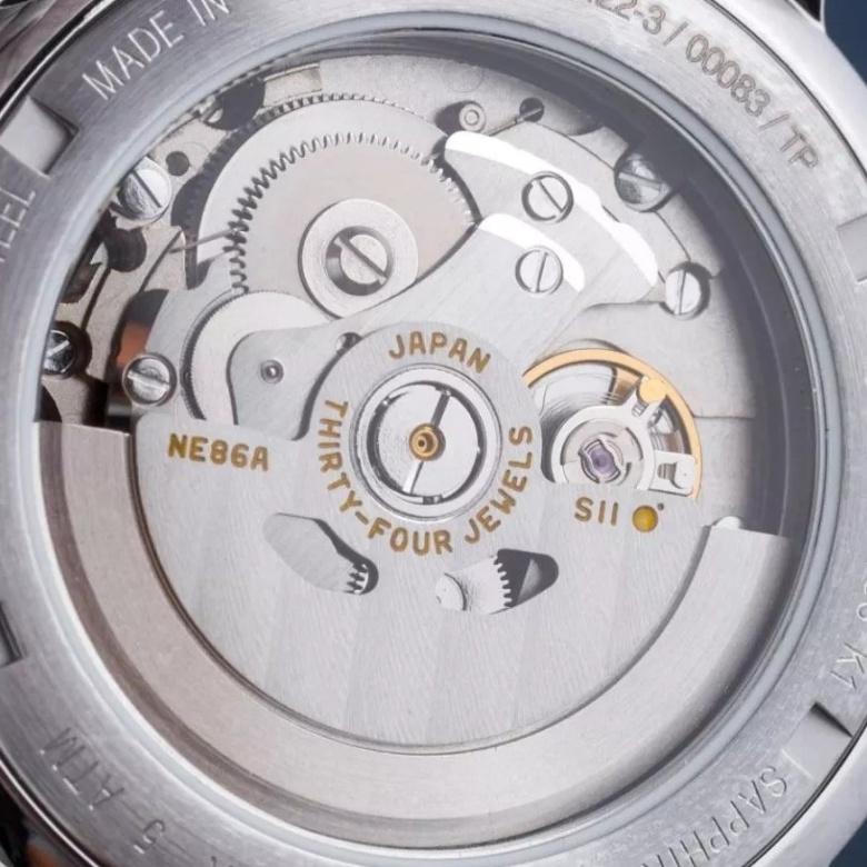 Zeppelin 8422-3 watch - Transparent bezel