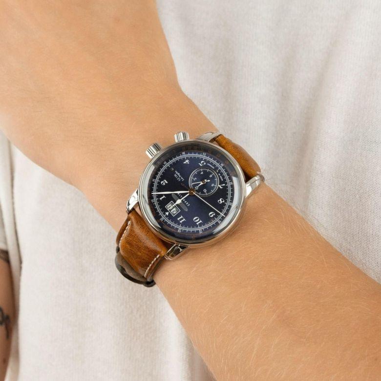 Zegarek Zeppelin 8644-3 - Tarcza